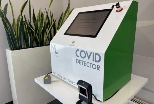 Urządzenie Covid Detector firmy ML System