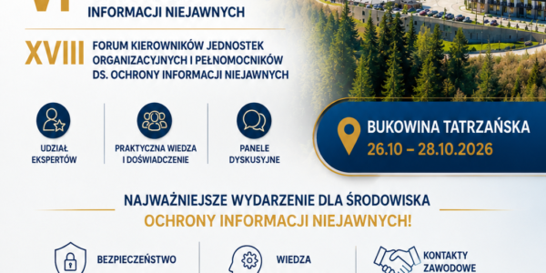 Forum Kierowników Jednostek Organizacyjnych i Pełnomocników ds. OIN