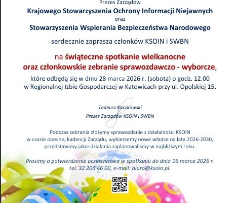 Zapraszamy na zebranie sprawozdawczo-wyborcze